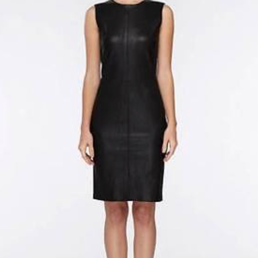 Vince leather dress